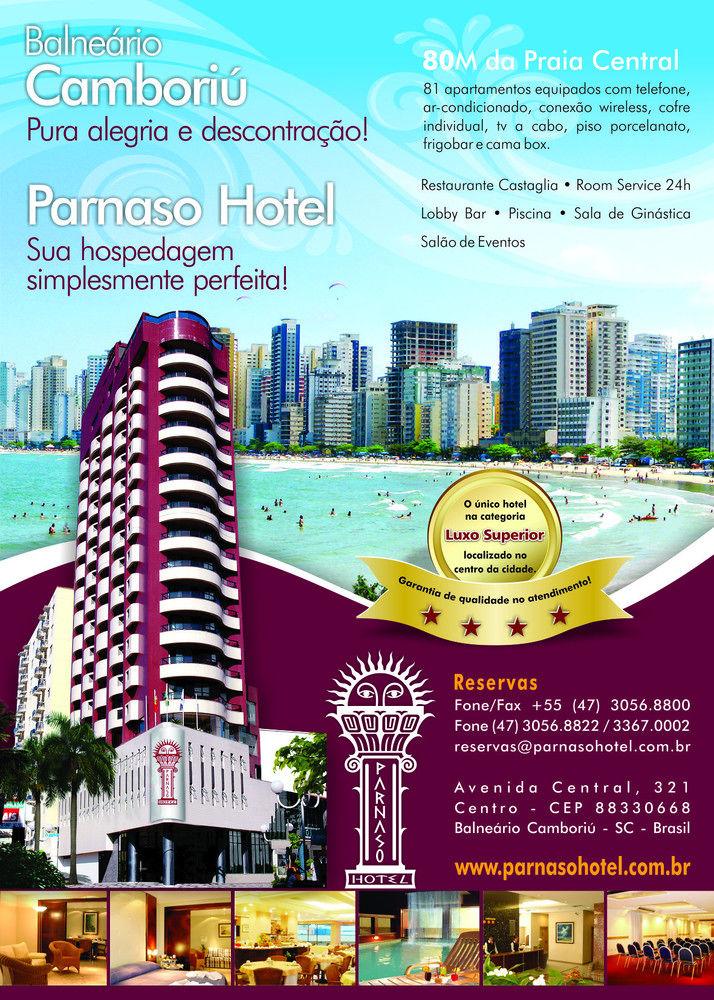 Hotel Parnaso Balneário Camboriú Exterior foto
